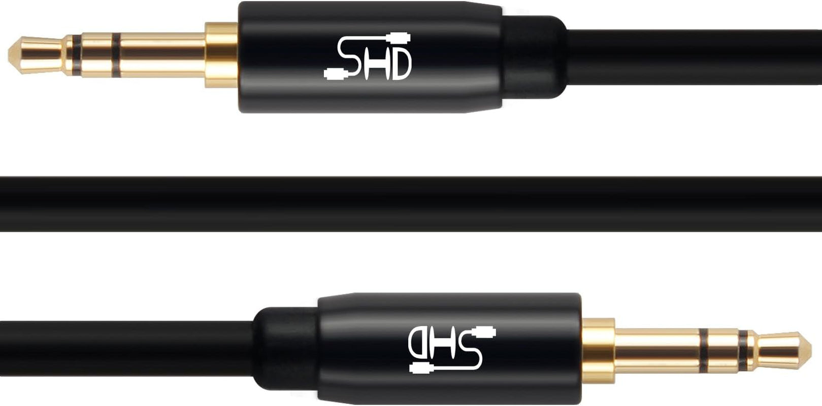 Aux Cable, 3.5Mm Audio Cable Aux for Car Auxiliary Audio Stereo Cable 3.5Mm Cord Premium Sound Dual Shielded with Gold Plated Connectors-3Feet