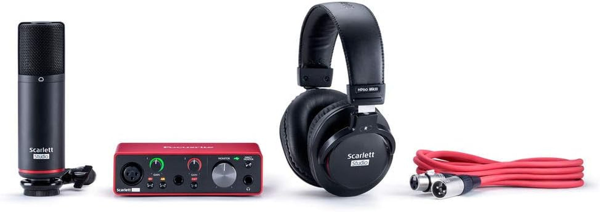 Scarlett Solo Studio 3Rd Gen Recording Bundle