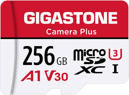 Micro SD Card 32GB, Camera Plus, Microsdhc Memory Card for Video Camera, Wyze Cam, Security Camera, Roku, Full HD Video Recording, UHS-I U1 A1 Class 10, up to 90Mb/S, with Adapter